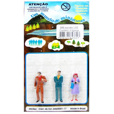 Figuras Para Maquetes 1/50 688 Minitec 03 Peças