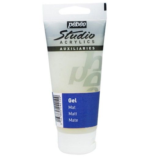 Gel Médium Acrílico Fosco Pebeo Studio 100ml