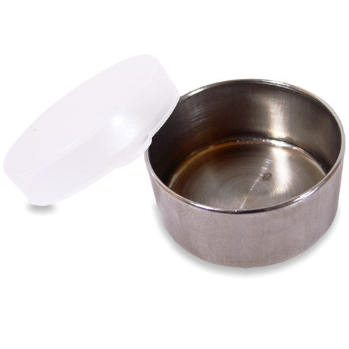 Godê Para Pintura em Inox Simples com Tampa