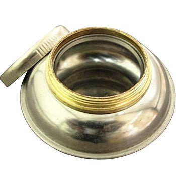 Godê de Aço Inox Simples Tampa com Rosca