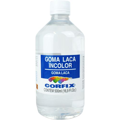 Goma Laca Incolor Corfix 500ml