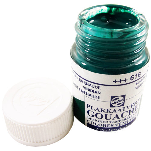 Tinta Guache Para Caligrafia Talens 16ml 616 Viridian