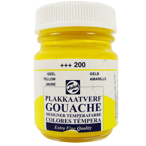 Tinta Guache Para Caligrafia Talens 50ml 200 Yellow
