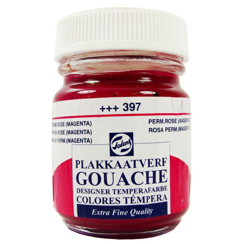 Tinta Guache Para Caligrafia Talens 50ml 397 Magenta