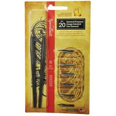Kit para Caligrafia Speedball N°20 General Purpose 2967