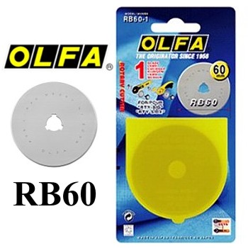 Lâmina Para Estilete Olfa Circular 60mm RB60