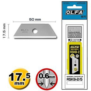 Lâmina Para Estilete Olfa RSKB-2/5