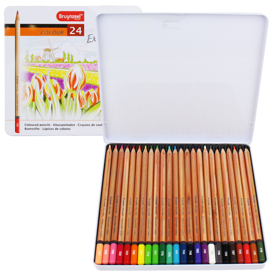 Lápis de Cor Bruynzeel Expression 24 Cores