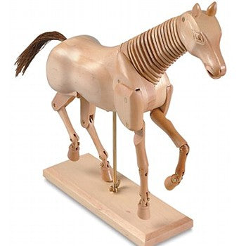 Cavalo Articulado de Madeira SFM072
