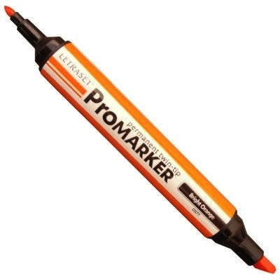 Marcador Promarker LetraSet 137 Bright Orange