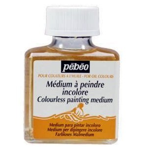 Médium Incolor Para Tinta Óleo Pébéo 75ml