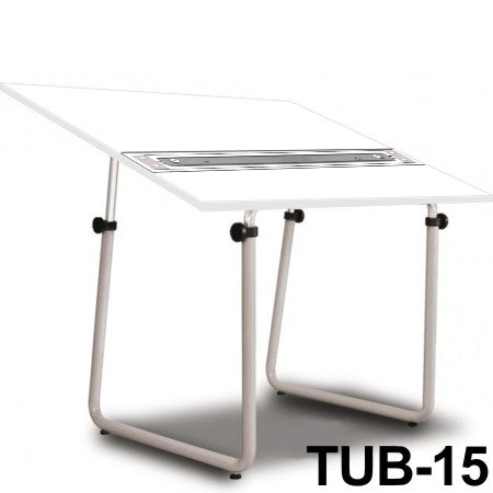 Mesa Para Desenho com Régua Paralela Tub 15 BP-120 Trident