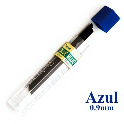 Mina Grafite Pentel 0.9mm  Azul