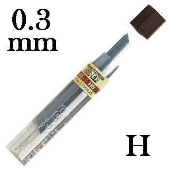 Mina Grafite Pentel 0.3mm H