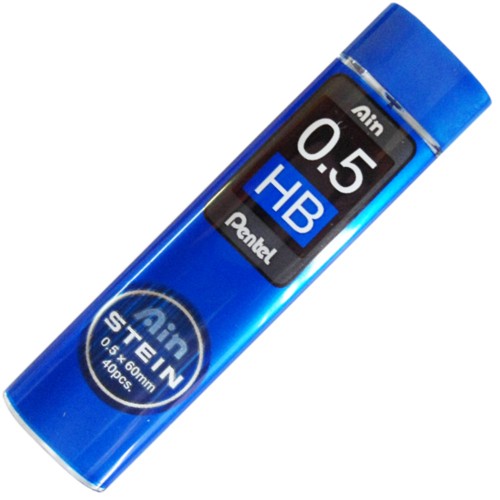 Mina Grafite Pentel AIN STEIN 0.5mm HB