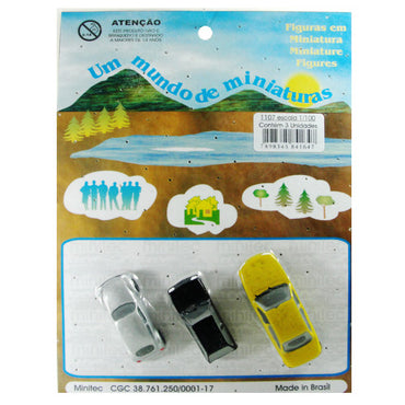 Miniatura de Carros 1/100 1107 Minitec 03 Peças