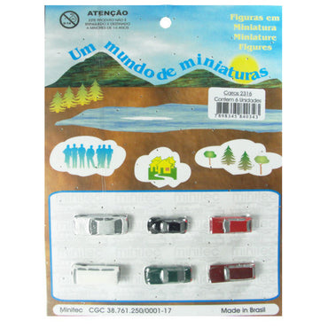 Miniatura de Carros 1/200 2316 Minitec 06 Peças