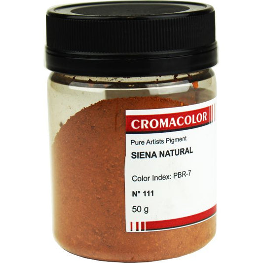 Pigmento Artístico Puro 111 Siena Natural Cromacolor 50g