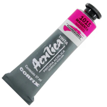 Tinta Acrílica Corfix 37ml Fluorescente