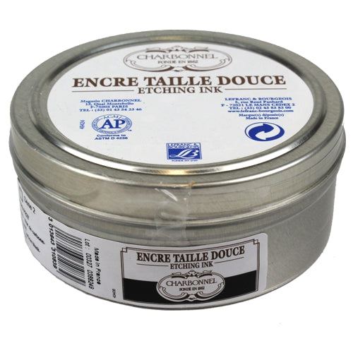 Tinta Para Gravura em Metal Charbonnel Óleo 71303 Black 200ml