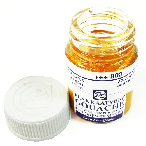Tinta Guache Para Caligrafia Talens 16ml 803 Deep Gold