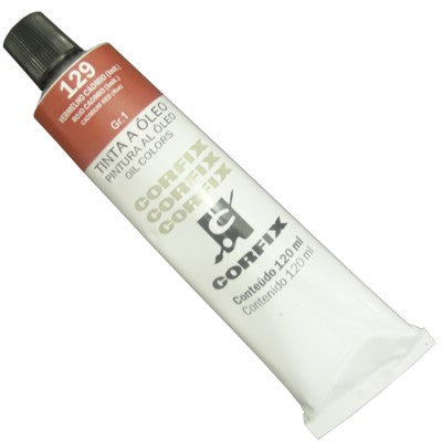 Tinta a Óleo Corfix 120ml 129 Vermelho Cád. (IMIT)