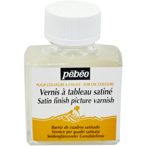 Verniz Satinado Para Pintura em Tela Pebeo 75ml