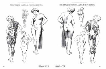 A Arte de Desenhar Ossos e Músculos - Renato Silva