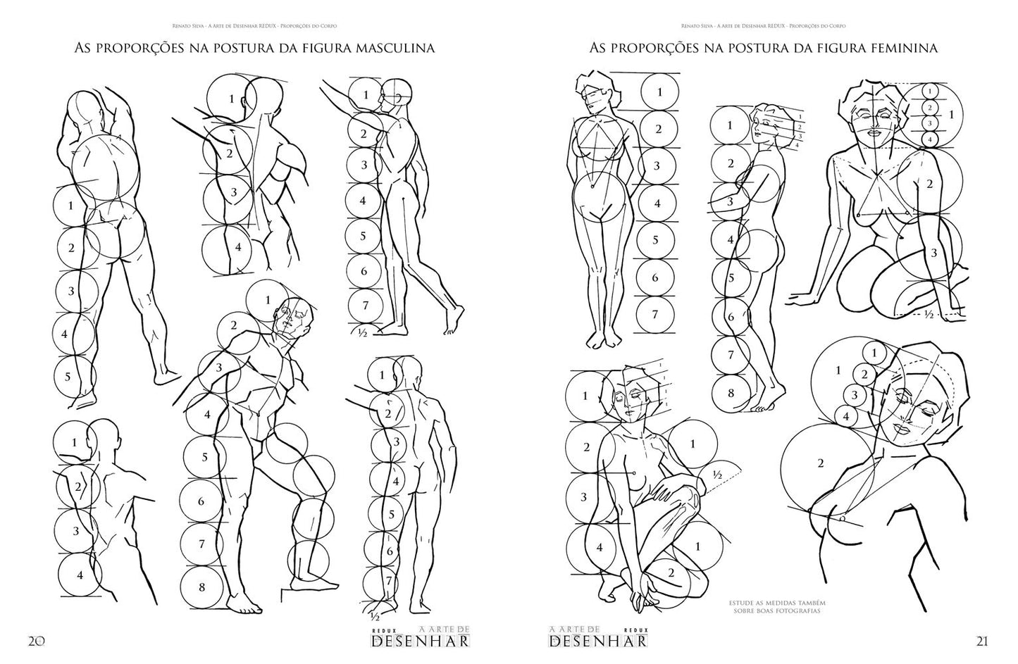 A Arte de Desenhar Proporções do Corpo - Renato Silva