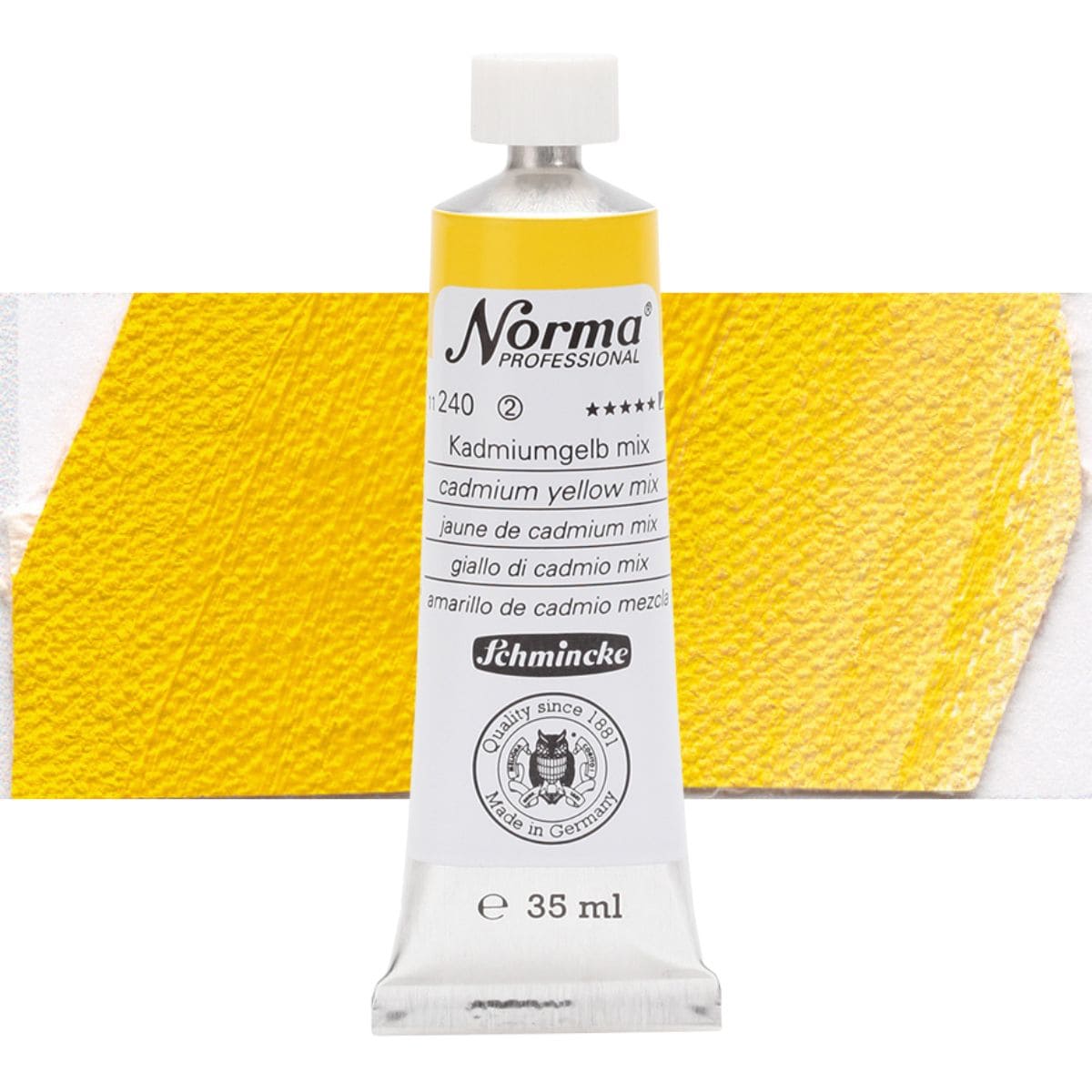 Tinta Óleo Schmincke Norma 35ml S2 240 Cadmium Yellow