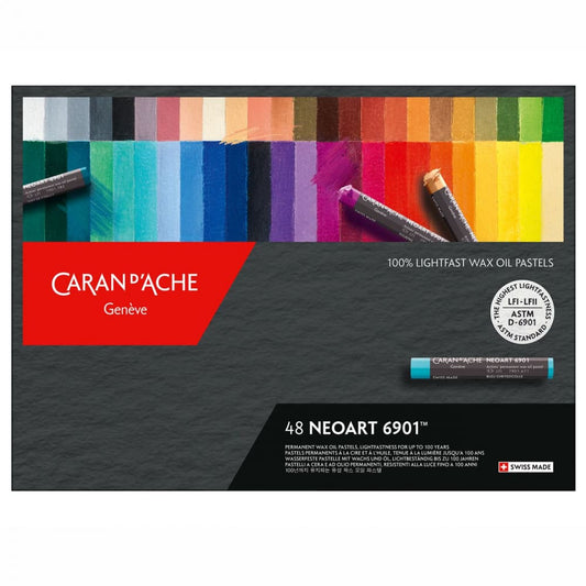 Pastel Neoart Caran d’Ache 6901 48 Cores