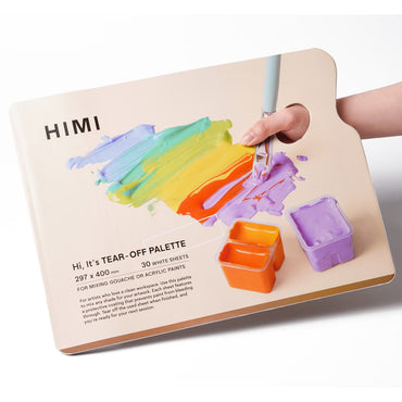 Paleta Descartável Himi 29x40cm 30 Folhas