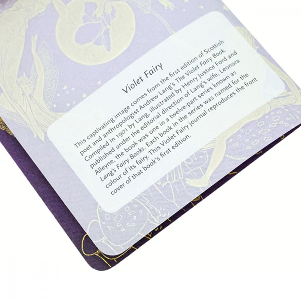 Paperblanks Cahiers Violet Fairy A6 Pautado