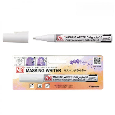 Máscara Para Trabalhos Artísticos Zig Kuretake 3.0mm Calligraphy