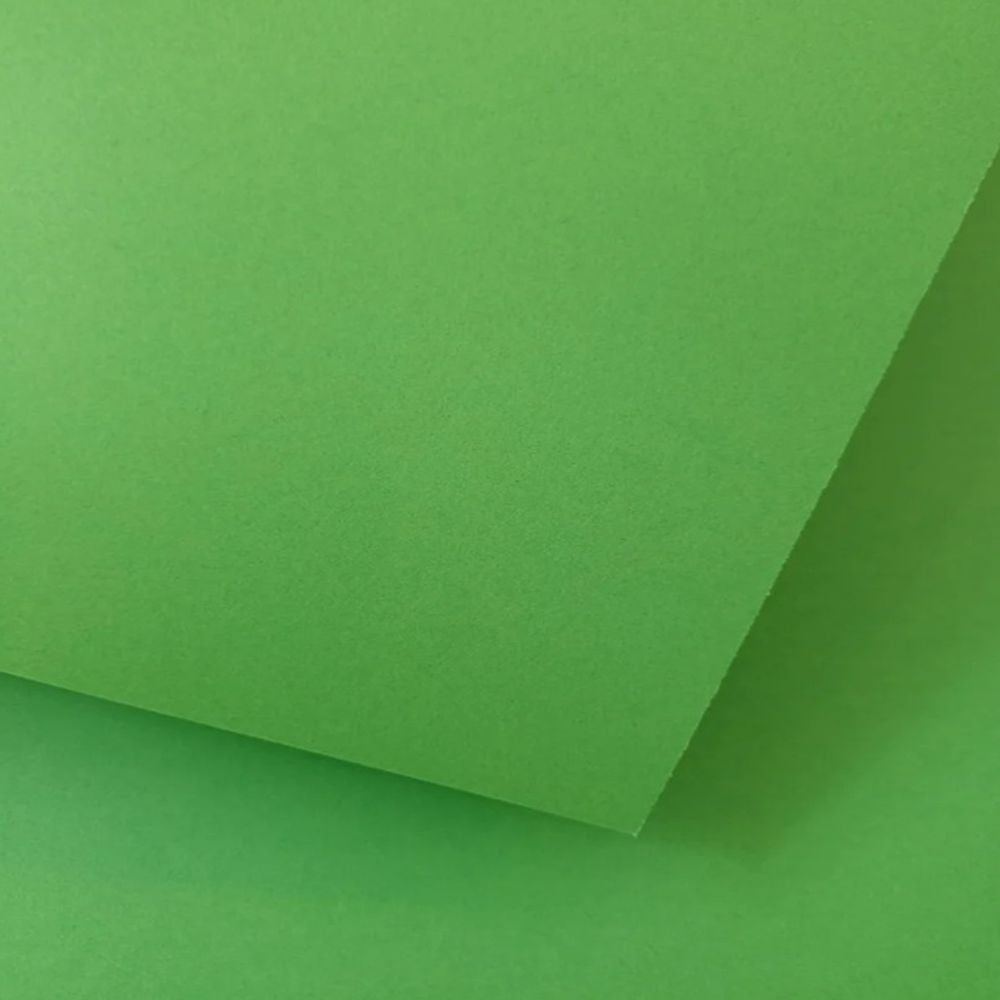 Papel Colore Fabriano Verde Malaquita 50X65cm 185g/m²
