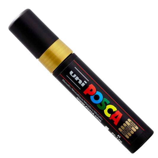 Caneta Posca Uni Ball Extra Larga PC-17K Ouro