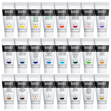 Estojo Tinta Acrílica Liquitex Heavy Body 22ml 24 Cores