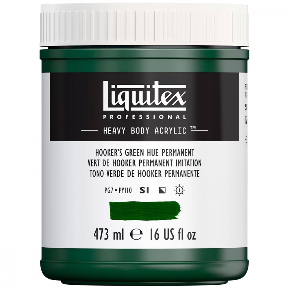 Tinta Acrílica Liquitex Heavy Body 224 Hookers Green 473ml