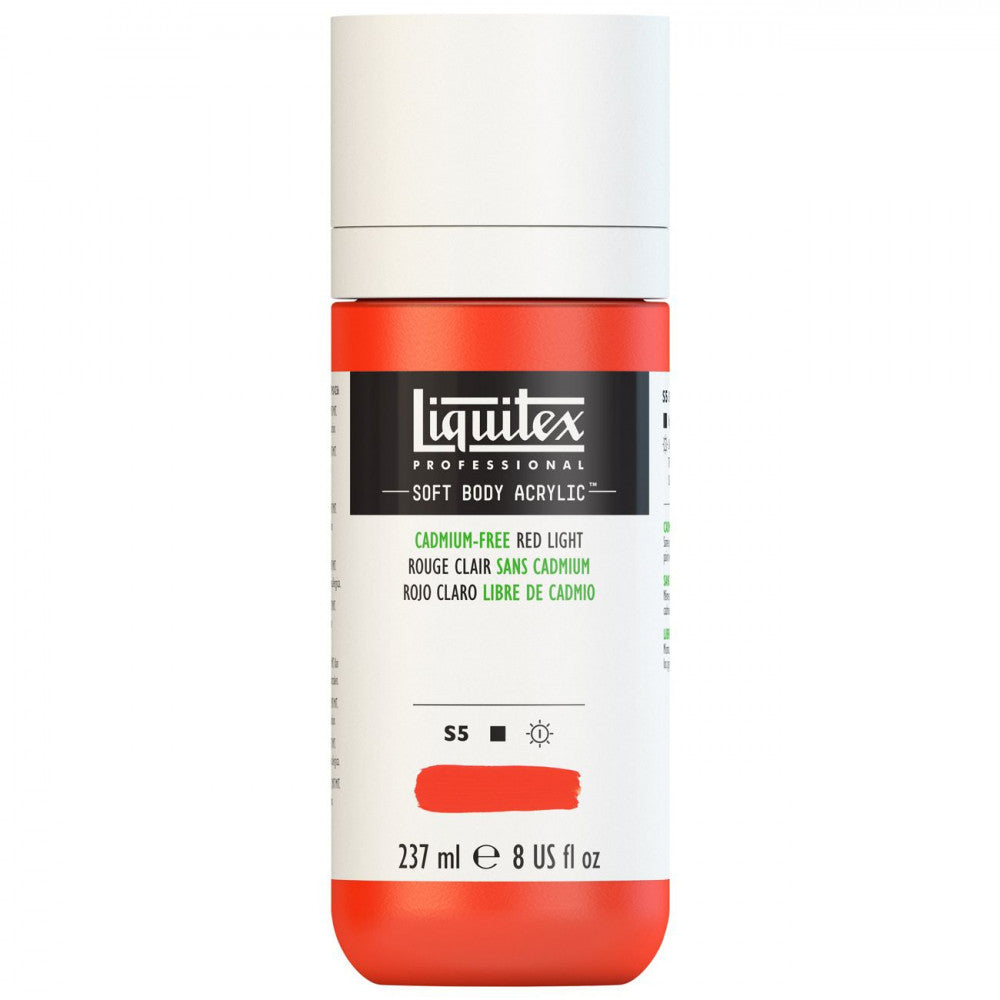 Tinta Acrílica Liquitex Soft Body 237ml S5 893 Cadmium Free Red Light