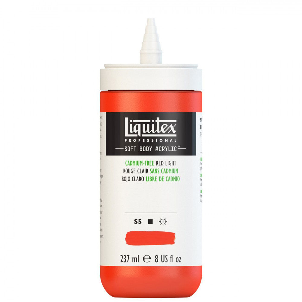 Tinta Acrílica Liquitex Soft Body 237ml S5 893 Cadmium Free Red Light
