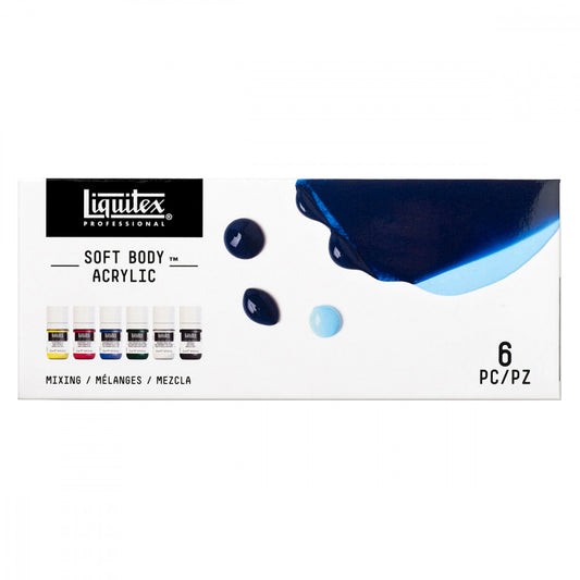 Tinta Acrílica Liquitex Soft Body 22ml 06 Cores