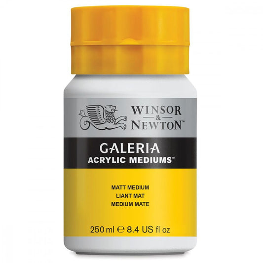 Médium Acrílico Matt Galeria Winsor & Newton 250ml
