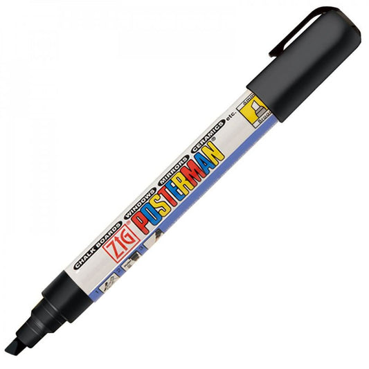 Marcador Zig Posterman Kuretake Broad Black PMA-50