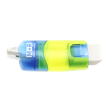 Apontador com Depósito e Borracha M+R Verde