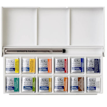 Tinta Aquarela Winsor & Newton Cotman Sketcher's Pocket Box 12 Cores