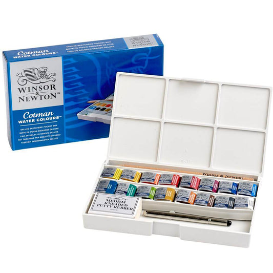 Aquarela Cotman Winsor & Newton Deluxe Sketchers