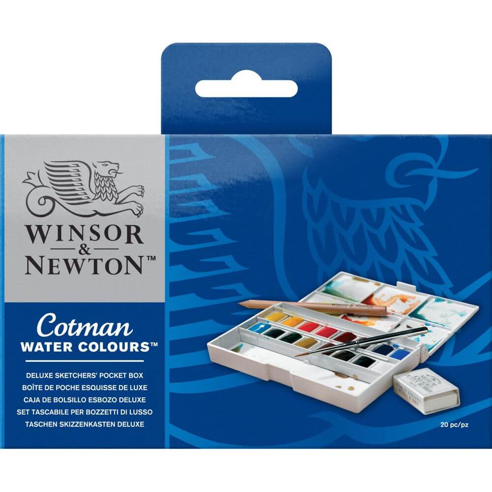 Aquarela Cotman Winsor & Newton Deluxe Sketchers