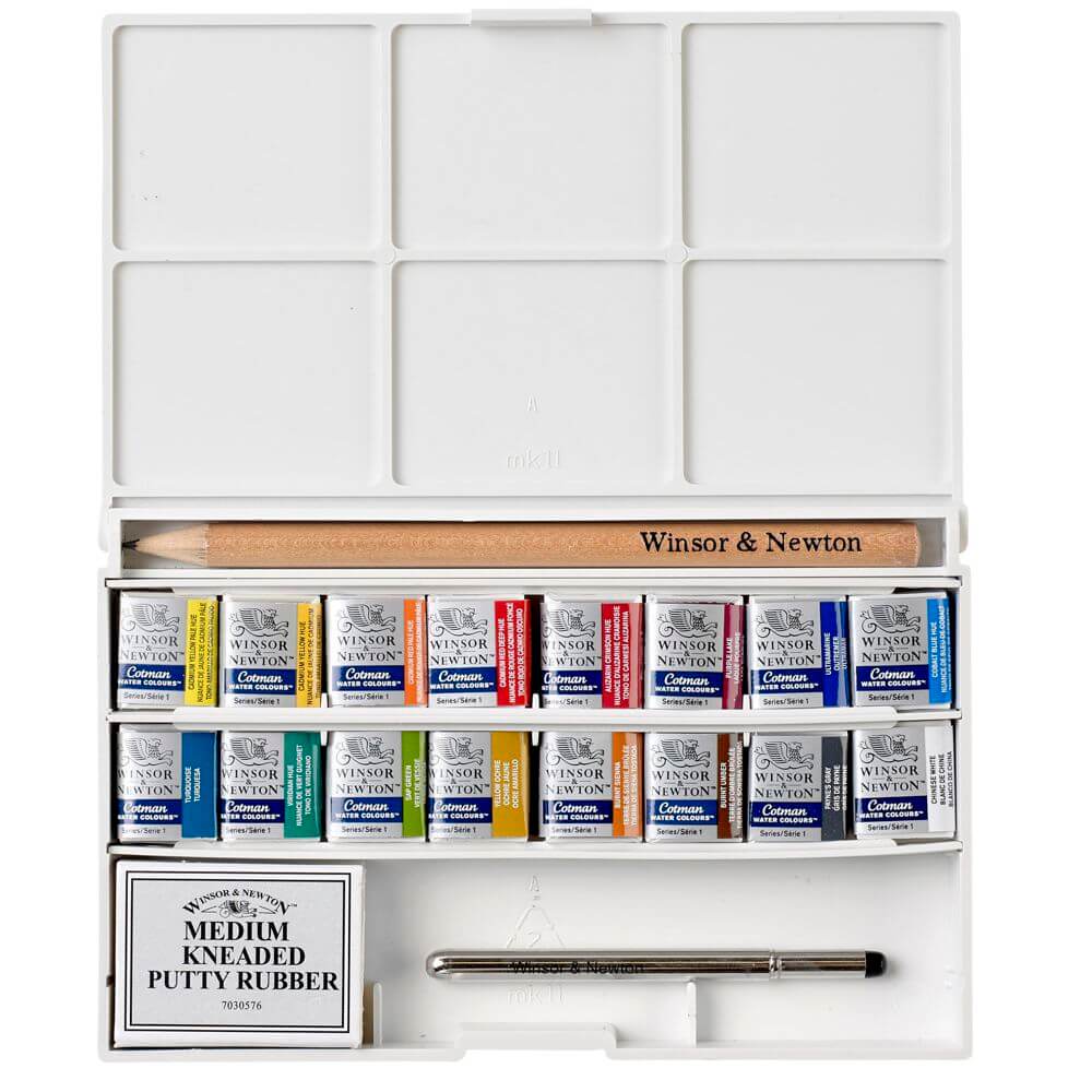 Aquarela Cotman Winsor & Newton Deluxe Sketchers