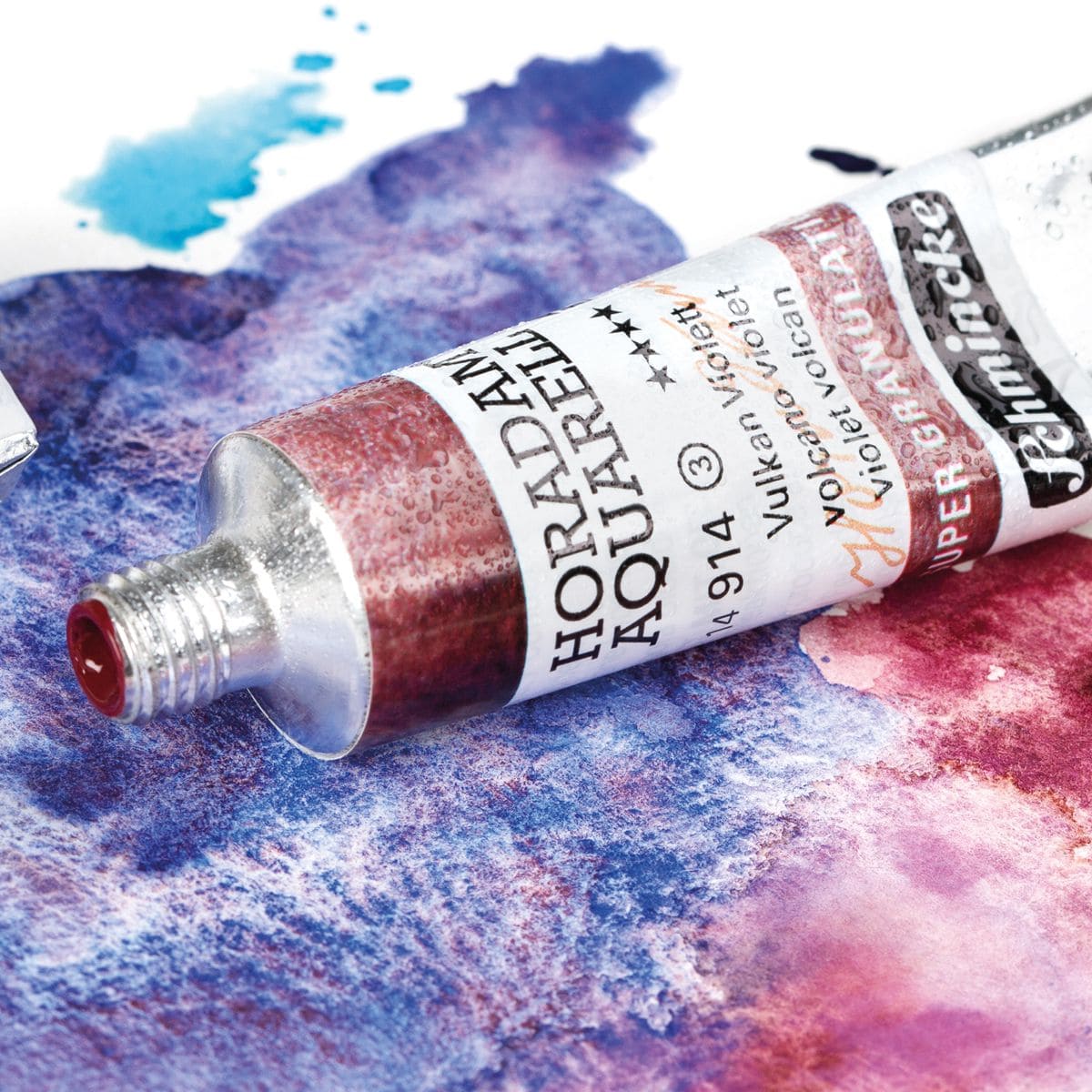 Aquarela Profissional Schmincke Horadam Super Granulation 15ml S3 975 Galaxy Black