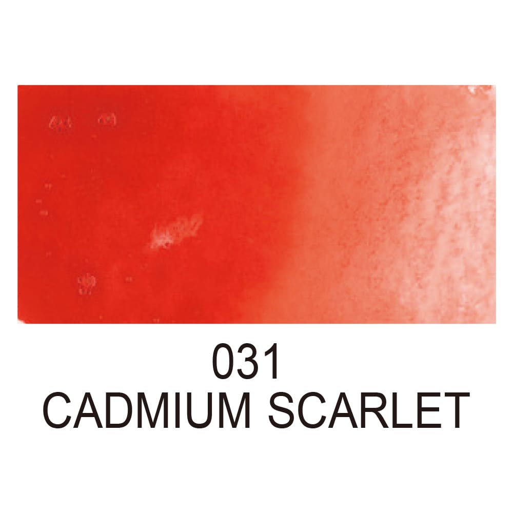 Aquarela Kuretake Gansai Tambi Cadmium Scarlet 031